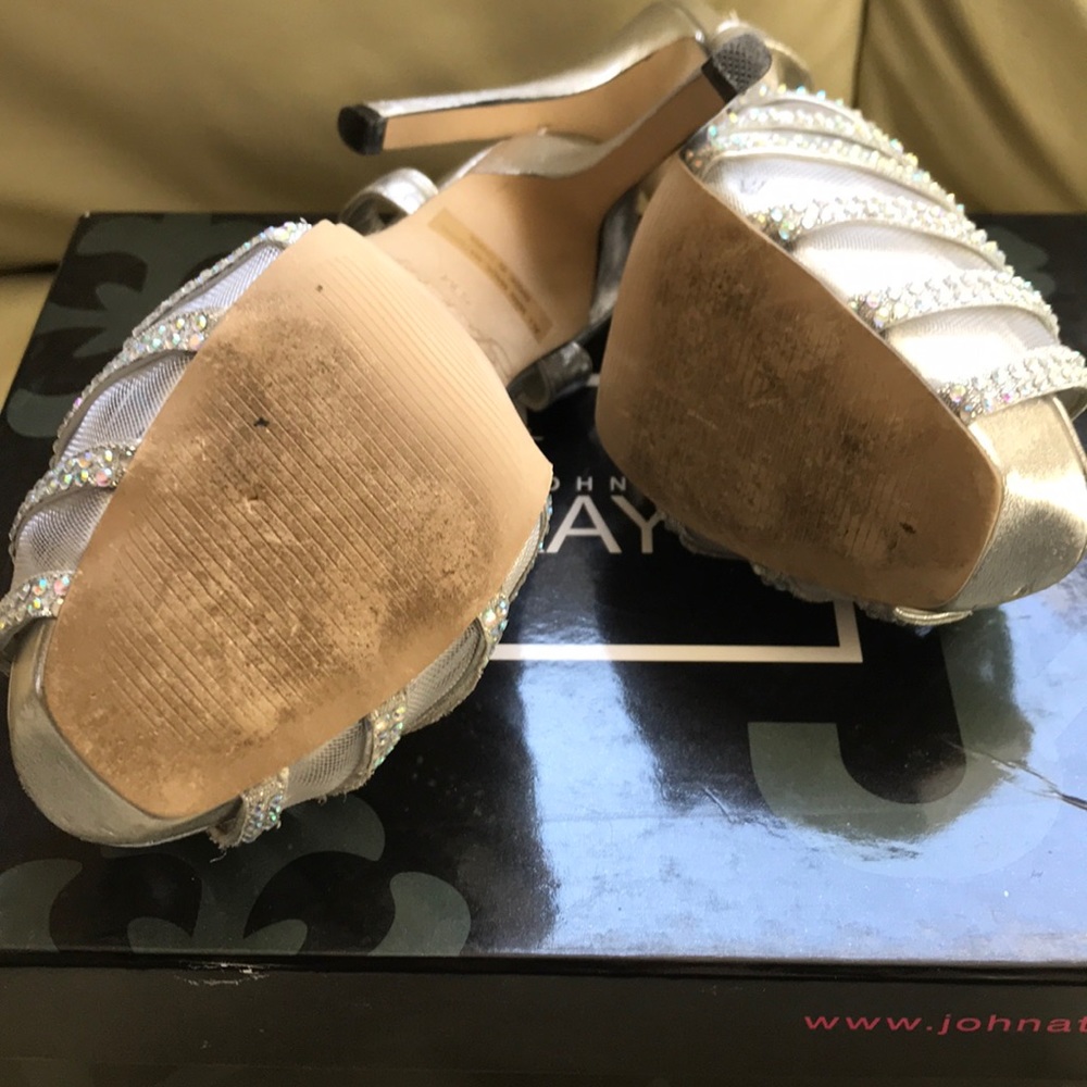 Johnathan Kayne Rhinestone Heels - Picture 4 of 4